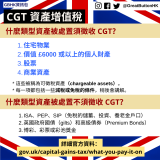 CGT 資產增值稅